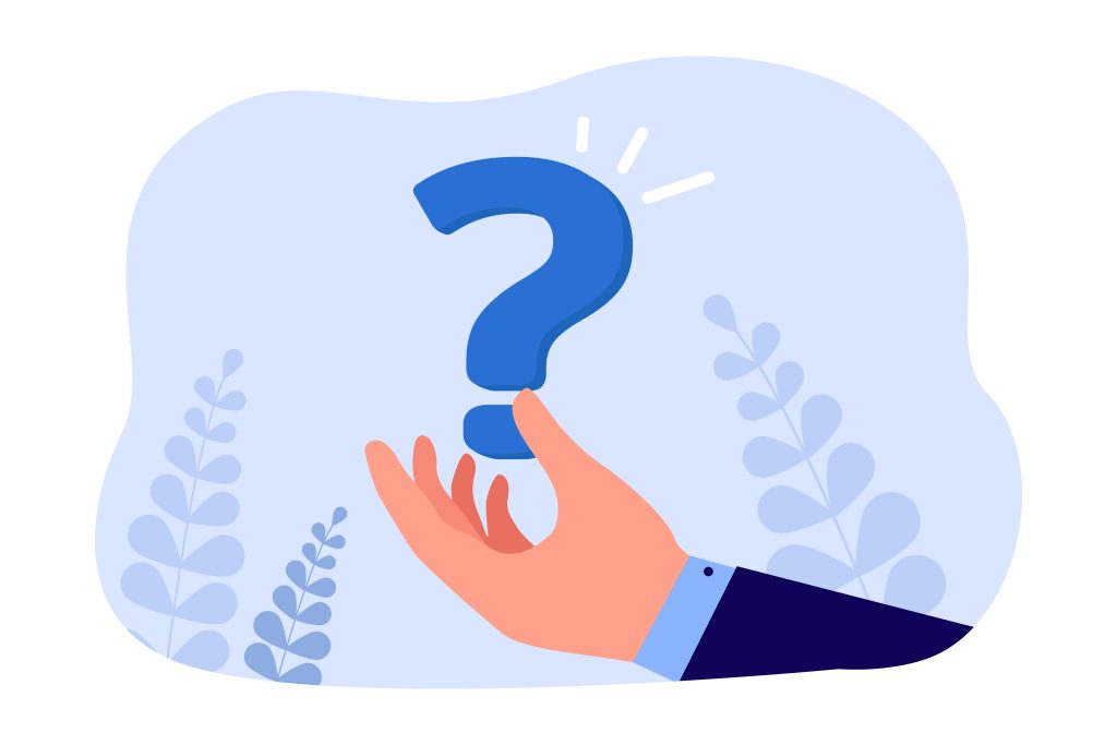 Businessman hand holding question mark scaled